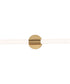 Tubi 24 inch 5CCT LED Bath Bar Natural Aged Brass