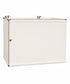 7"W x 9"H Rectangular Drum Lampshade White