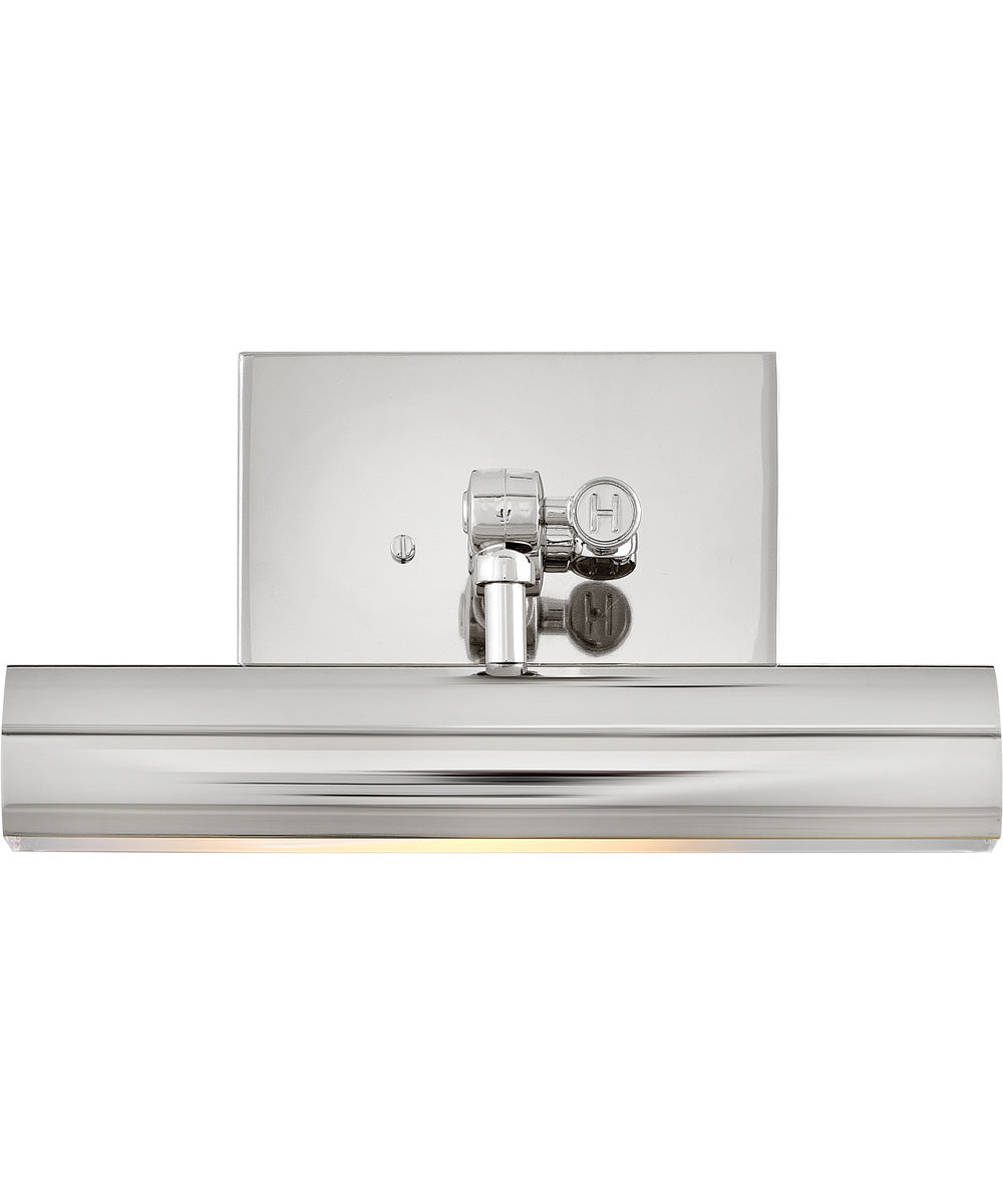 Stokes 1-Light Small Adjustable Accent Light in Polished Nickel