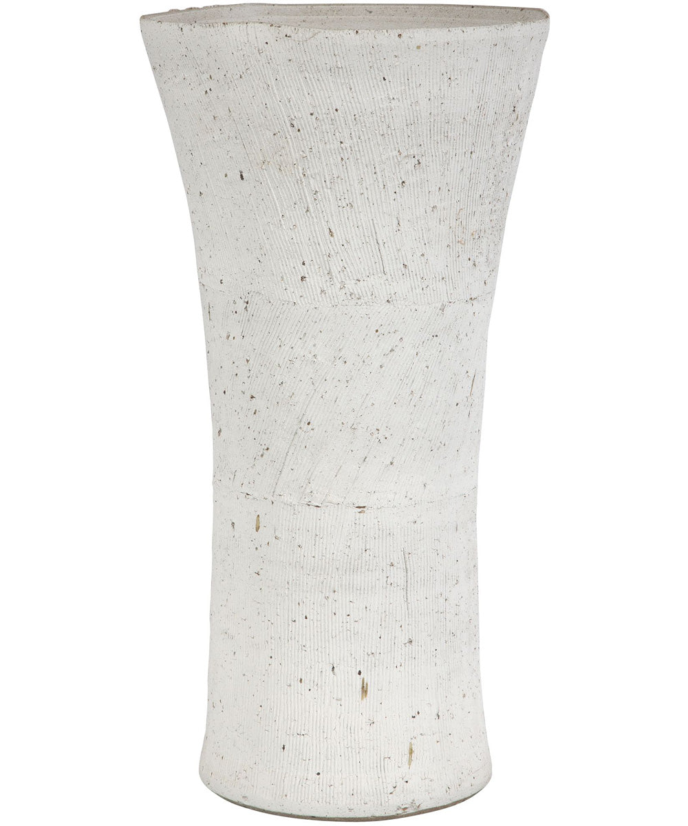 Floreana Tall White Vase
