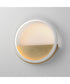 Hoopla LED Wall Sconce White/Gold