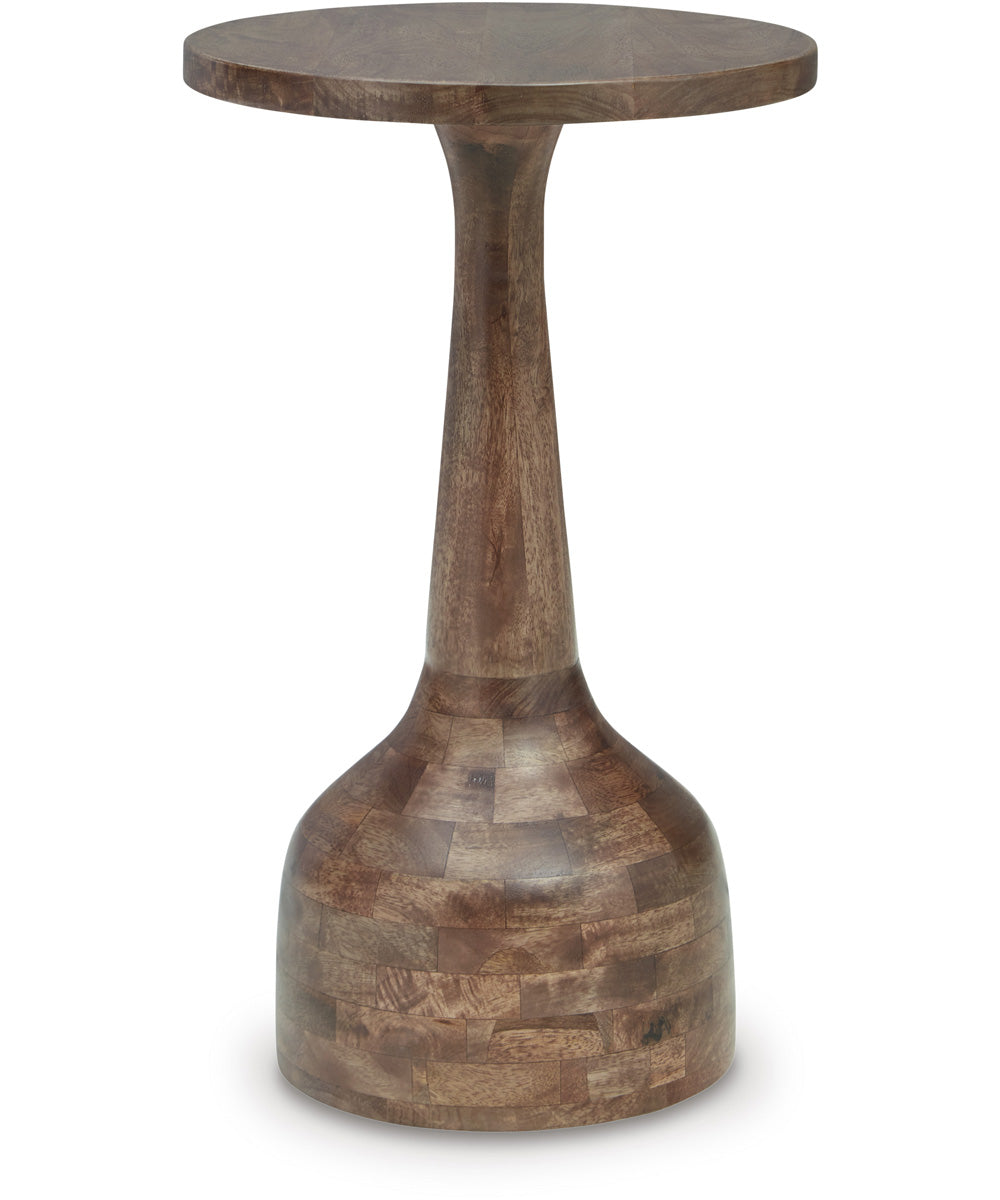 Joville Accent Table Medium Brown