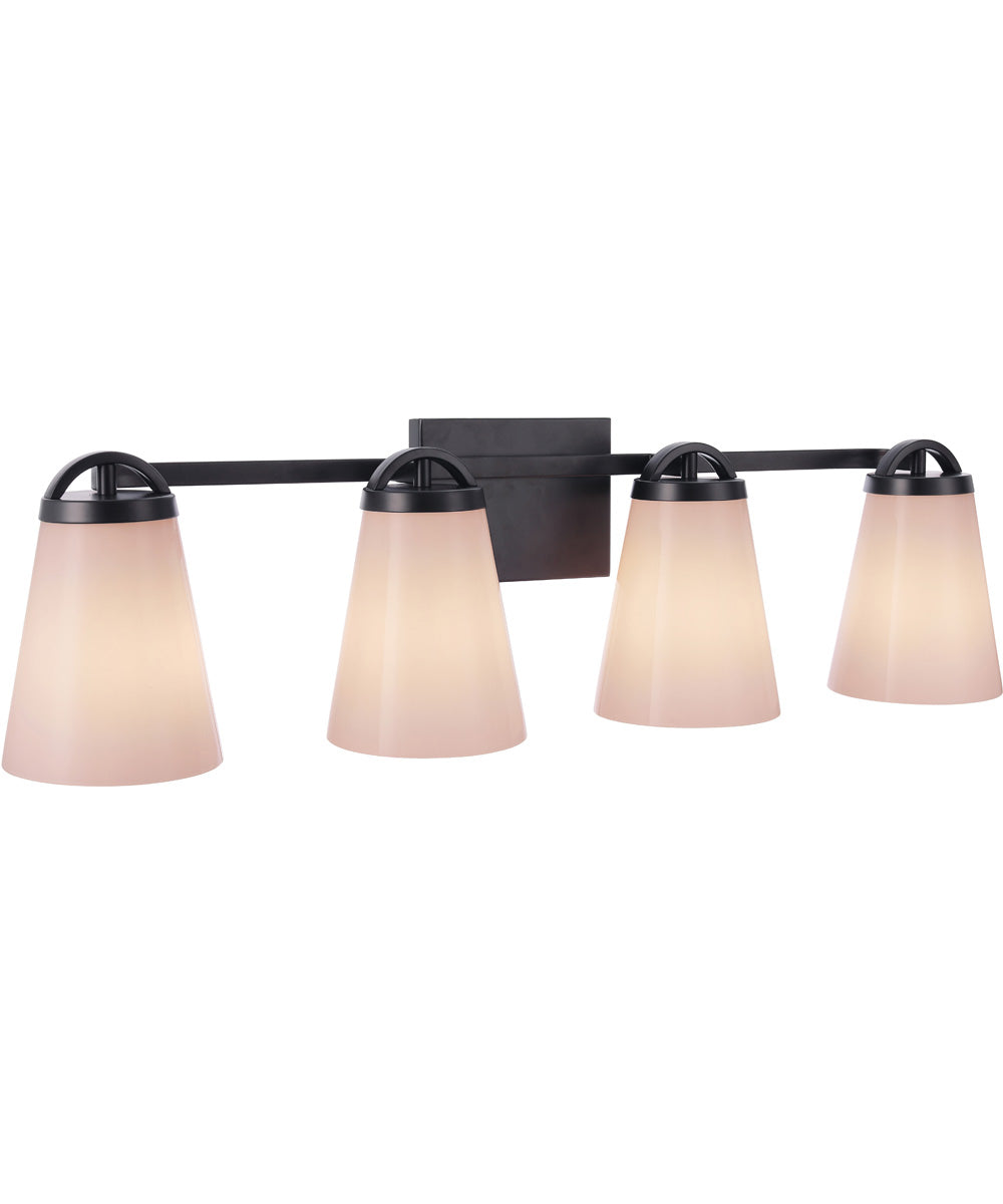 Zane 4-Light Lighting Flat Black