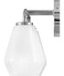 Gio 2-Light Small Two Light Vanity in Chrome
