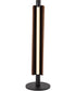 Cameron 1-Light Lighting Flat Black/Walnut