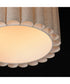 Penelope Single Pendant Natural Aged Brass