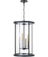 Davis 4-Light Pendant Espresso and Brass