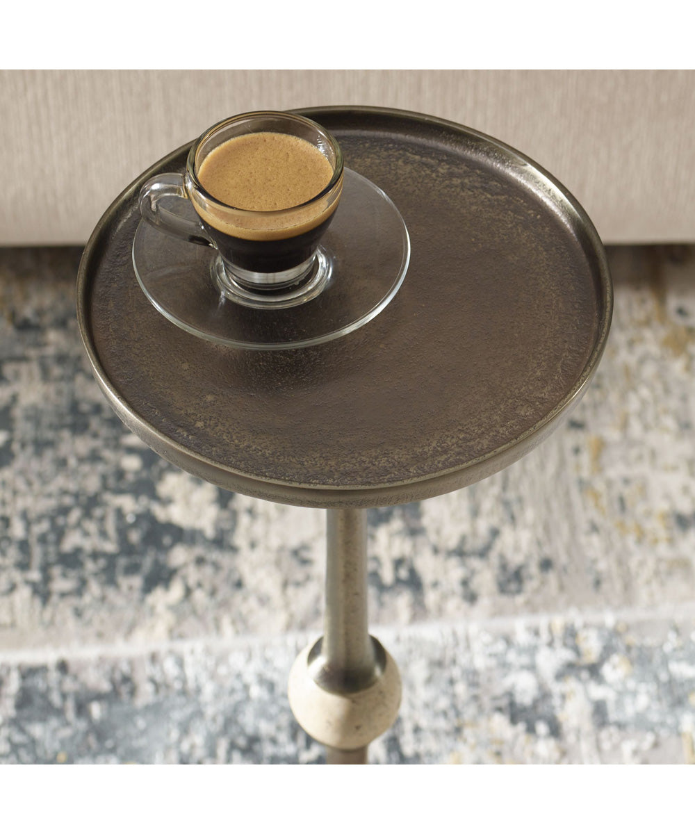Accent Table in Dark Bronze