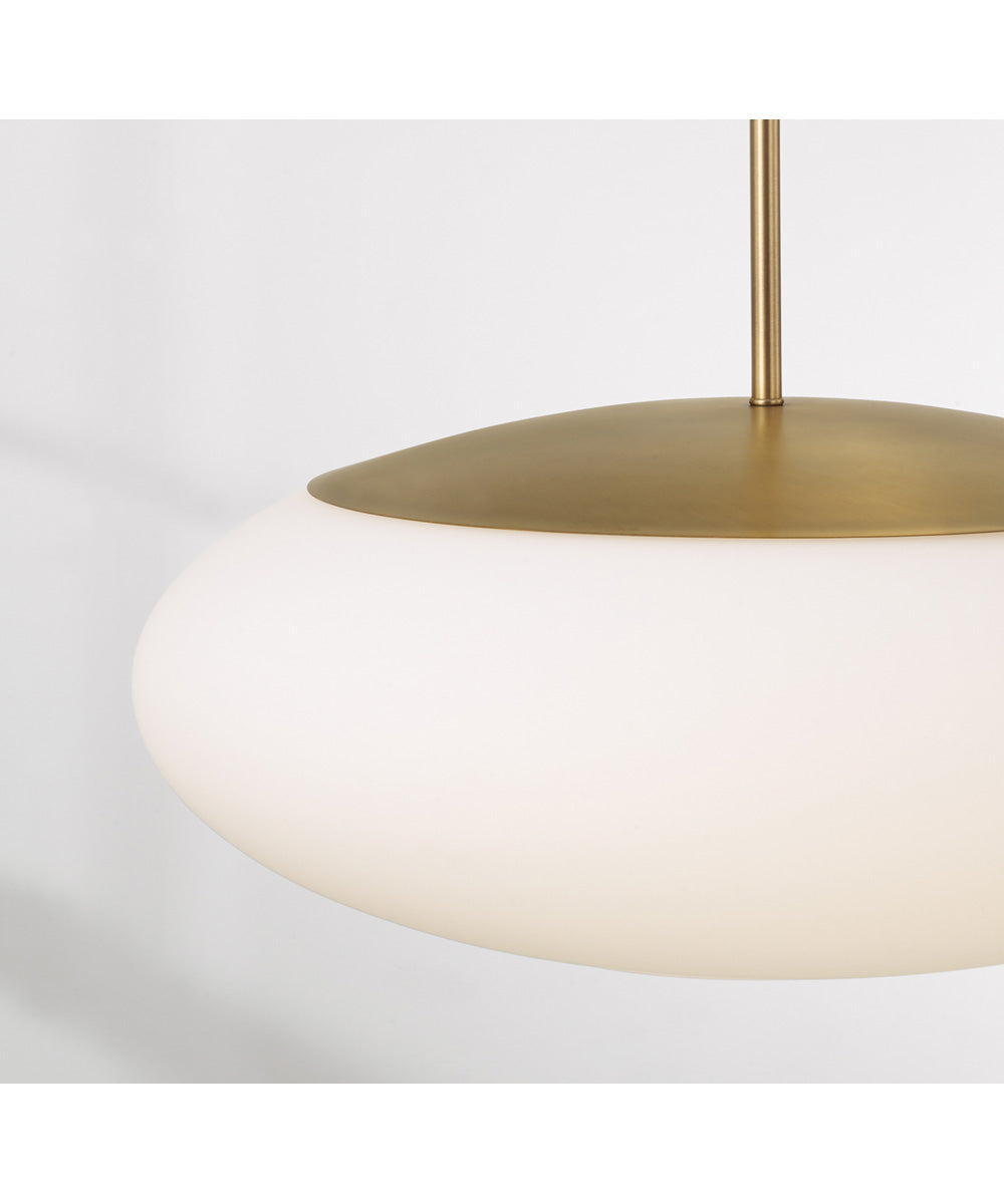 Soren 1-Light Pendant Aged Brass