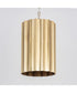 Allegra Small 1-Light Pendant Weathered Brass