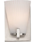 Royale 1-Light Vanity & Wall Brushed Nickel