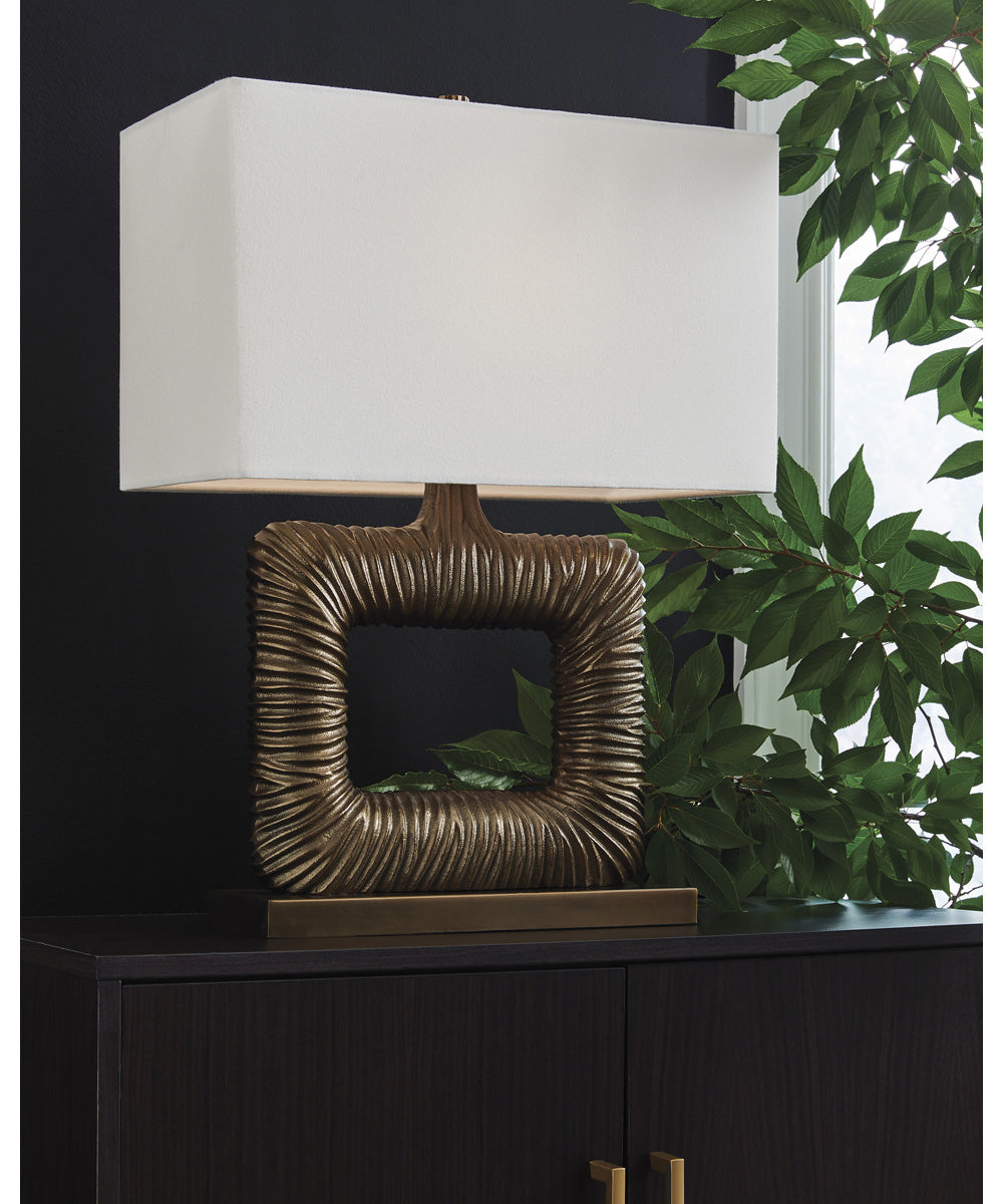 Garronby Metal Table Lamp Antique Brass