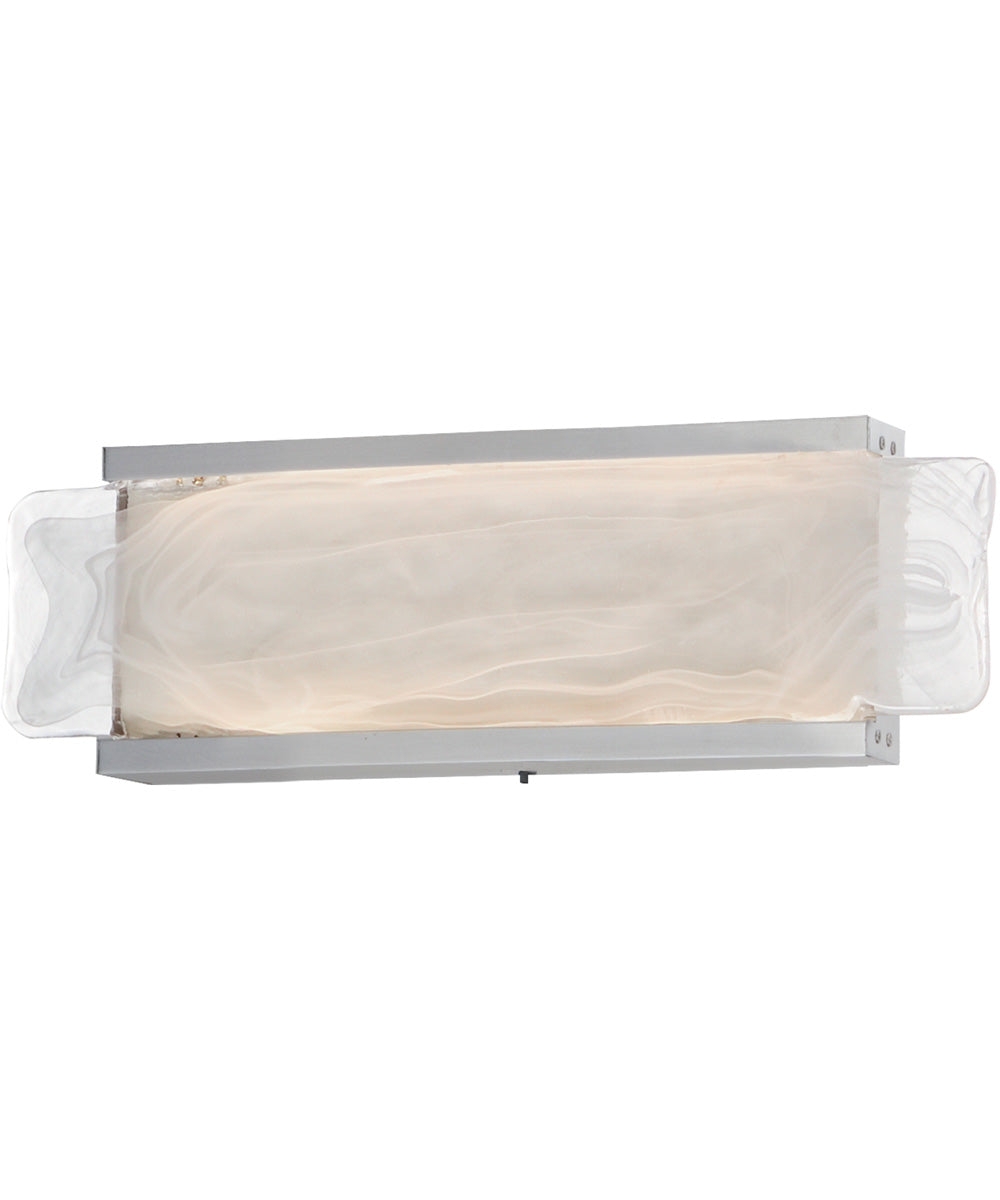 Celine 16 inch LED Bath Vanity Satin Nickel