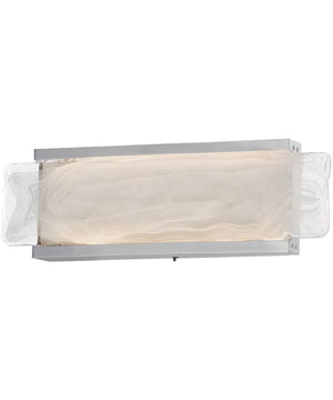 Celine 16 inch LED Bath Vanity Satin Nickel