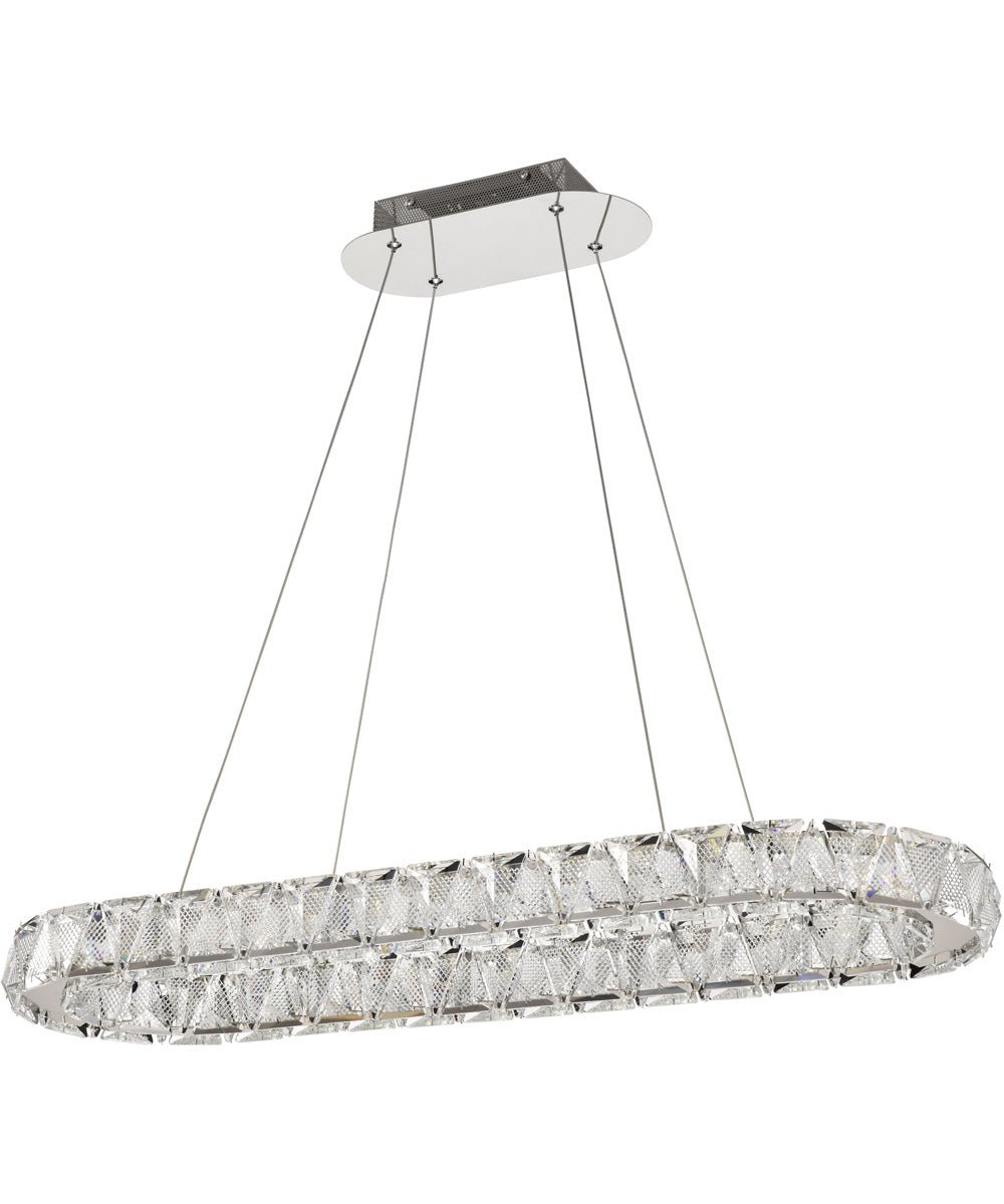 Asher  Pendant Polished Nickel