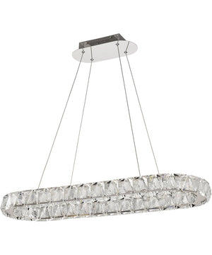 Asher  Pendant Polished Nickel