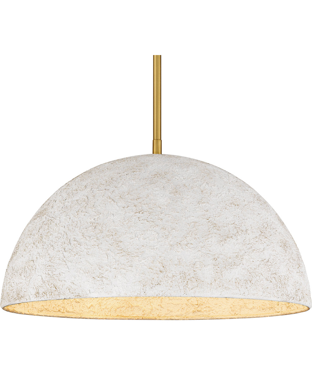 Quoizel Pendant Large 3-light Pendant Brushed Gold