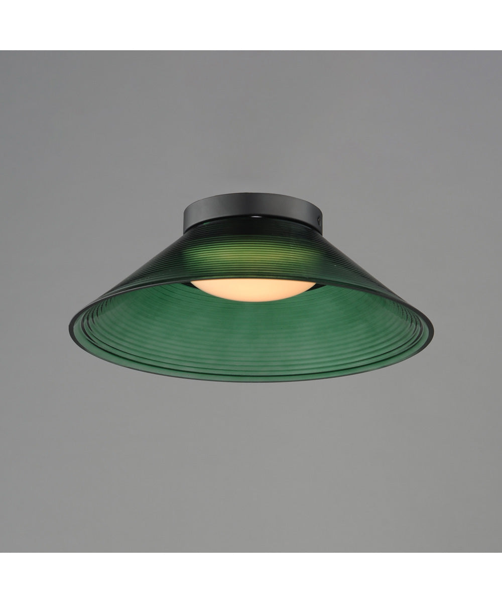 Jensen 12 inch Wall Sconce/Flush Mount Black