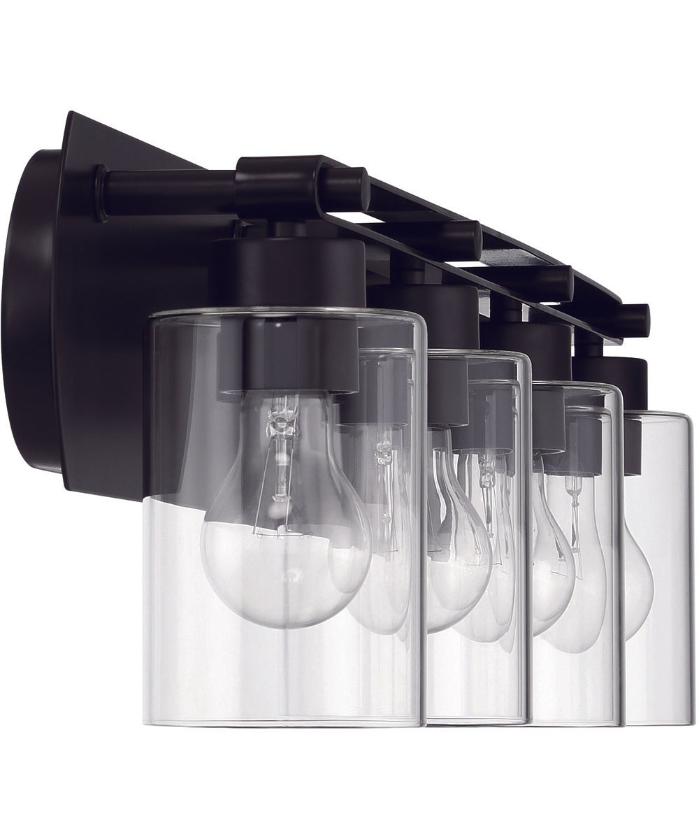 Hendrix 4-Light Lighting Flat Black