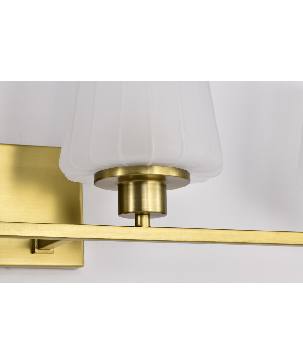 Lune 4-Light Vanity & Wall Vintage Brass