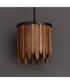 Marimba 12 inch Pendant Walnut