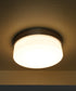 Flux 11"W 1-Light LED Flush Mount Light Fixture Satin Silver Finish by Maxim