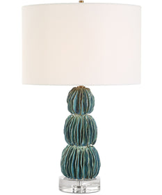 Bonaire Teal Blue Table Lamp