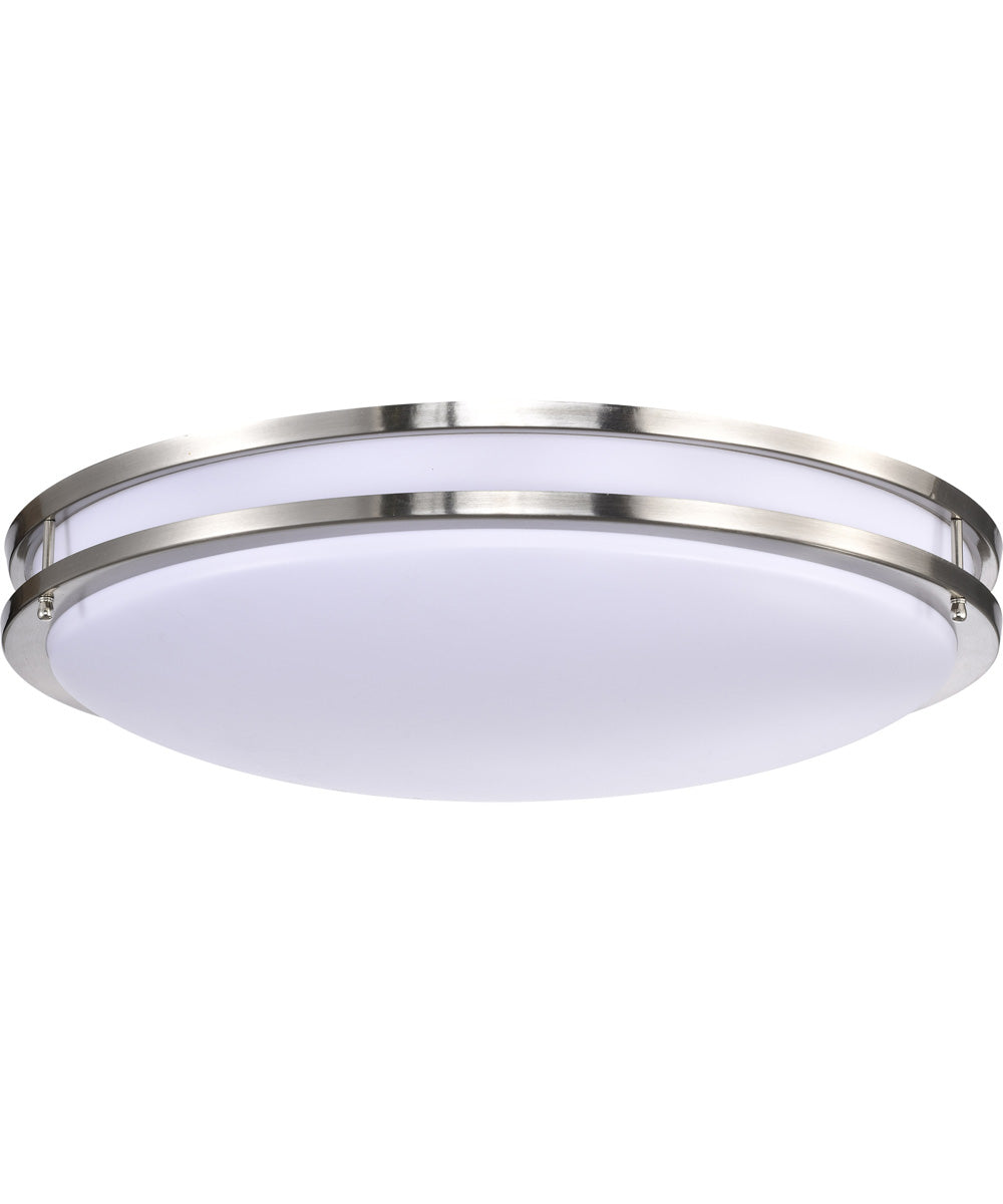 Glamour  Close-to-Ceiling Brushed Nickel