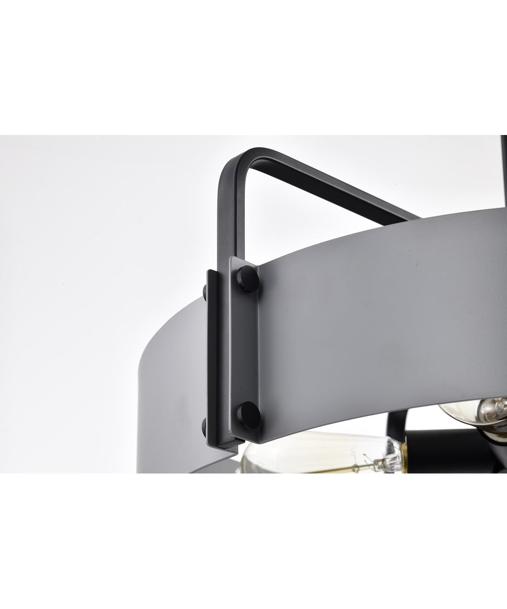 Altos 5-Light Pendant Matte Gray