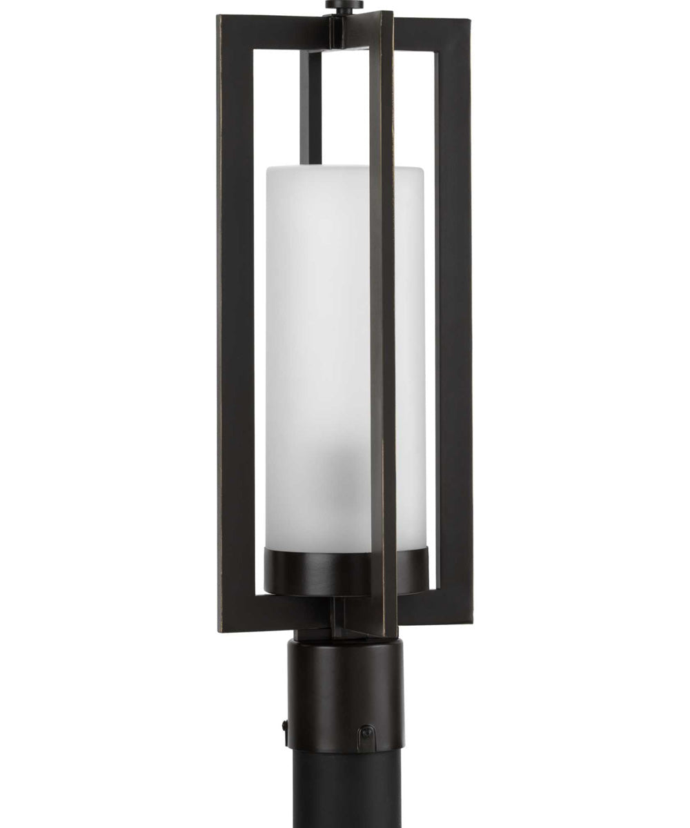 Janssen 1-Light Post Lantern Oil Rubbed Bronze
