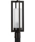 Janssen 1-Light Post Lantern Oil Rubbed Bronze