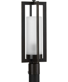 Janssen 1-Light Post Lantern Oil Rubbed Bronze