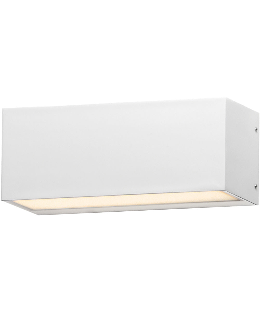 Blok 9 inch LED Outdoor Wall Sconce White