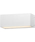 Blok 9 inch LED Outdoor Wall Sconce White