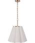 Poppie 3-Light Lighting White/Satin Brass