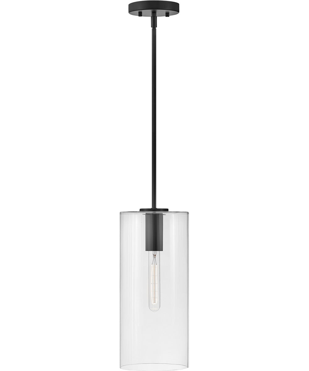 Lane 1-Light Extra Small Single Light Pendant in Black