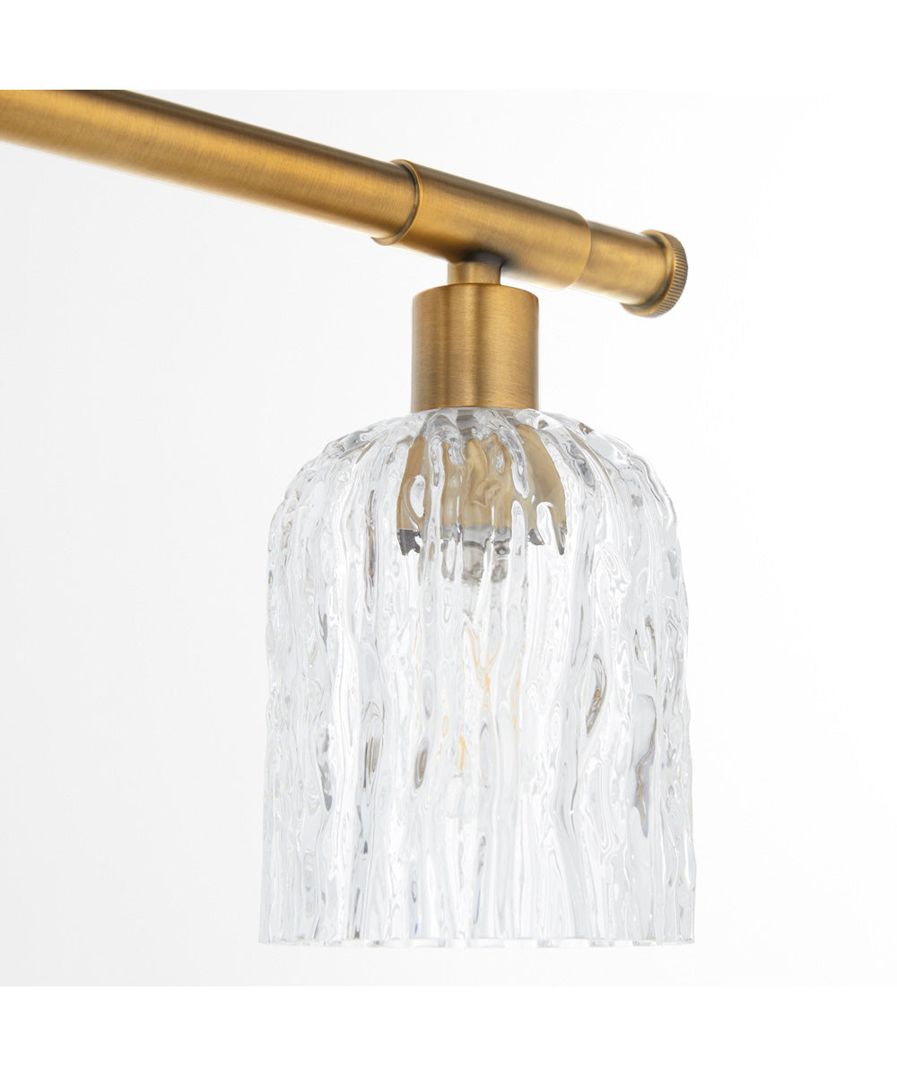 Meriam 3-light Bath Vanity Light Brushed Brass