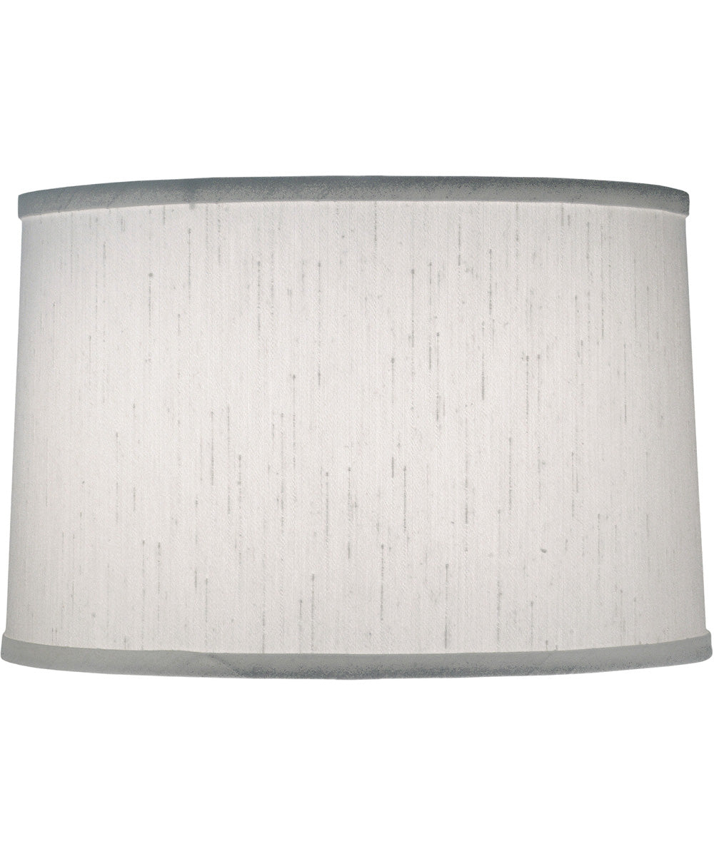 17x18x11 Global White Drum Hardback Lampshade