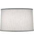 17x18x11 Global White Drum Hardback Lampshade