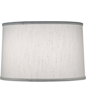 17x18x11 Global White Drum Hardback Lampshade