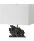 Basalt Black Stone Table Lamp