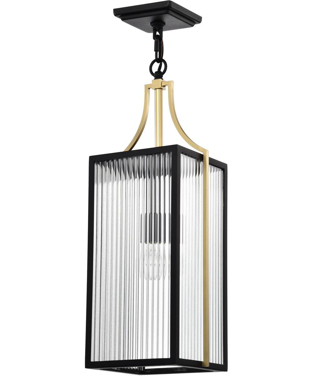 Holden 1-Light Outdoor Black / Gold