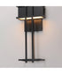Prairie 21 inch LED Outdoor Wall Sconce Black