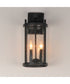 Belfry 2-Light Wall Sconce Black