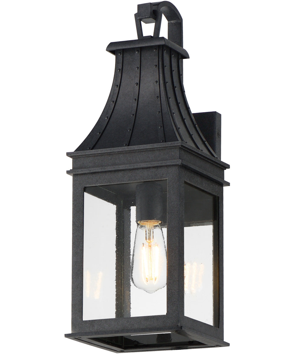 Bramwell VX 1-Light Outdoor Wall Sconce Black Patina