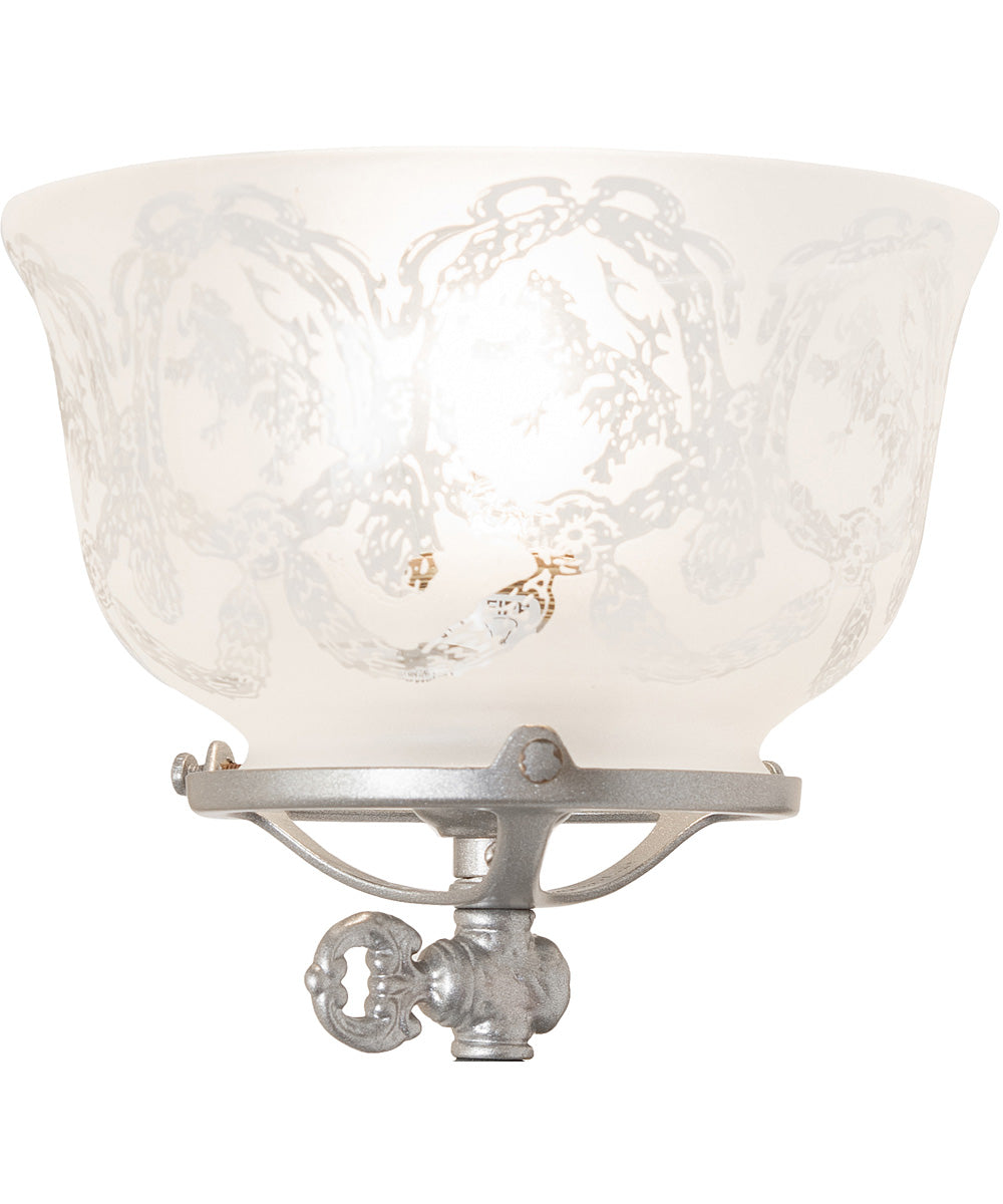 7" Wide Revival Garland Gas & Electric 2 Light Wall Sconce