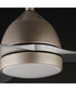 Drifter 52 inch Outdoor Fan w LED Satin Nickel