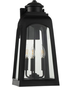 Francis Outdoor Wall Lantern Wall Mount Light Fixture Matte Black