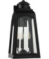 Francis Outdoor Wall Lantern Wall Mount Light Fixture Matte Black