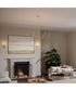 Ilia 6-Light Large Chandelier Brushed Gold